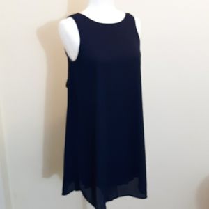 Navy Bow Back Tunic/Dress